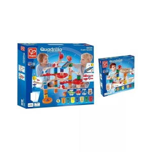 Hape, Quadrilla Super Spiralburg & Endspurt (107teile) Unisex ONE SIZE, Hape Kugelbahn »Quadrilla Super Spiralburg & Endspurt«, (107 tlg.)