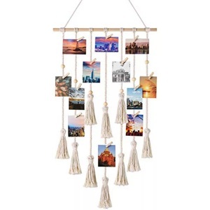 Alopini, Makramee Wandbehang Foto Wand Boho Deko Chic gewebt Wandteppich für Home Decor, Schlafzimmer Makramee Wandbehang Foto Wand Boho Deko Chic gewebt Wandteppich für Home Decor, Schlafzimmer, Alopini - Makramee Wandbehang Foto Wand Boho Deko Chic gewebt Wandteppich für Home Decor, Schlafzimmer, One Size, Multicolor
