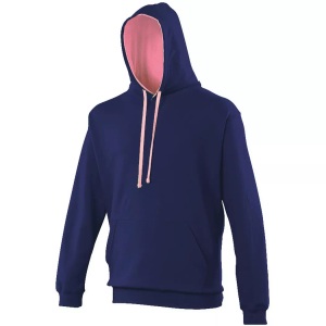 Awdis, Kapuzenpullover Kapuzensweatshirt Damen Marine M, AWDis - Kapuzenpullover KapuzenSweatshirt, für Damen, Marine, Größe M