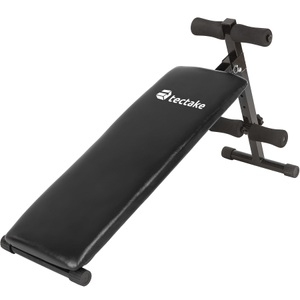 TecTake, Sit Up Bank Klappbar Unisex Schwarz ONE SIZE, Tectake - Sit Up Bank klappbar, One Size, Schwarz