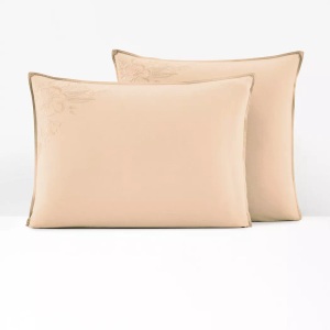 LA REDOUTE INTERIEURS, Kopfkissenbezug Kopfkissenbezug, La Redoute Intérieurs - Kopfkissenbezug, 50 x 70 cm, Beige