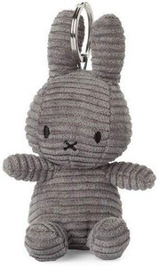 undefined, Miffy Kordsamt grau 10cm (3) Schlüsselanhänger, 