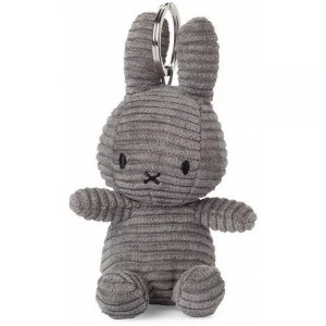 undefined, Miffy Kordsamt grau 10cm (3) Schlüsselanhänger, 