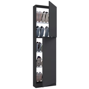 VCM, Holz Schuhschrank Schuhkommode Schuhregal Schuhständer Fulisa XL Holz Schuhschrank Schuhkommode Schuhregal Schuhständer Fulisa XL
