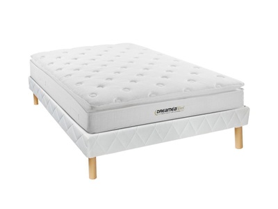 DREAMEA HOTEL, Luxus Taschenfederkernmatratze Lattenrost Set DELICE Luxus Taschenfederkernmatratze Lattenrost Set DELICE, 