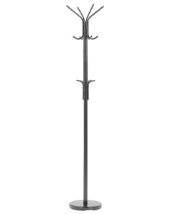 Beliani, Beliani Kleiderständer schwarz CLAXTON, Beliani - Garderobenständer aus Stahl Modern CLAXTON, One Size, Schwarz