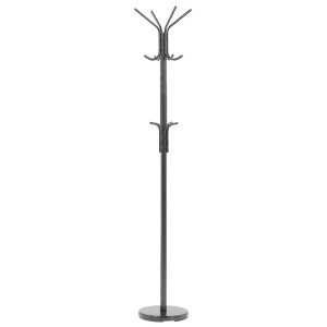 Beliani, Beliani Kleiderständer schwarz CLAXTON, Beliani - Garderobenständer aus Stahl Modern CLAXTON, One Size, Schwarz