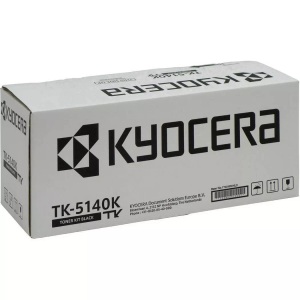 Kyocera, Kyocera Toner TK-5140K 1T02NR0NL0 Original Schwarz 7000 Seiten, Toner schwarz TK-5140K