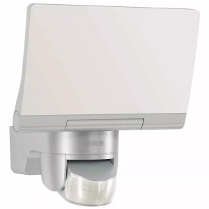 Steinel, STEINEL XLED Home 2 Sensor-Außenstrahler in Silber, Steinel XLED Home 2 Aussenwandstrahler