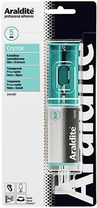 Araldit, ARALDIT Crystal Kleber Spritze, Araldite Crystal Tape, 50638-00000, (2 x 12ml)