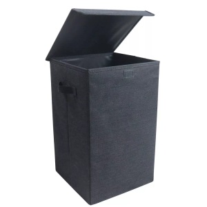 VCM, Wäschekorb Stoff Wäschebox Wäschetruhe Wäschesammler Stoffbox Deckel Dreso M Wäschekorb Stoff Wäschebox Wäschetruhe Wäschesammler Stoffbox Deckel Dreso M, VCM - Wäschekorb Stoff Wäschebox Wäschetruhe Wäschesammler Stoffbox Deckel Dreso M, 30cm, Anthrazit