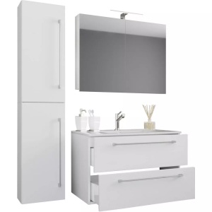 MID.YOU, MID.YOU Badezimmer 61 cm , Badinos , Weiss , Metall , 2,2 Schubladen , 61 cm , melaminharzbeschichtet,Nachbildung , hängend , 000657023326, MID.YOU Badezimmer 93 cm , Badinos , Weiss , Metall , 2,2 Schubladen , 93 cm , melaminharzbeschichtet,Nachbildung , hängend , 000657023326