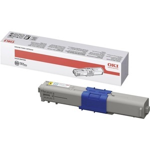 OKI, Original Tonerpatrone gelb OKI 44469704, Oki Toner, gelb, 44469704, (2'000 Seiten)