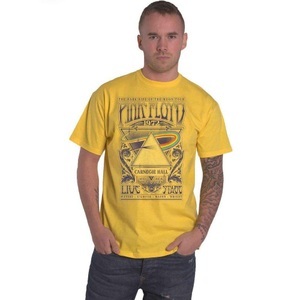 Pink Floyd, Carnegie Hall Tshirt Damen Gelb XXL, Pink Floyd - Carnegie Hall TShirt, für Damen, Gelb, Größe XXL