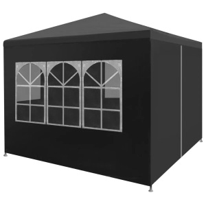 Diverse Hardware, Partyzelt 3 x 3 m Anthrazit, vidaXL Partyzelt 3 x 3 m Anthrazit