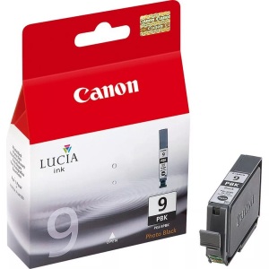 Canon, Original Tintenpatrone schwarz photo Canon PGI-9pbk, 1034B001, Canon Tintenpatrone, schwarz, foto, PGI-9PBK, 1034B001