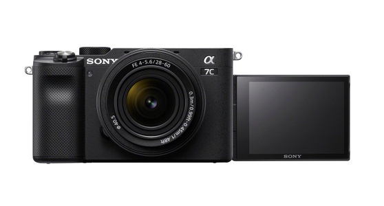 Sony, SONY Alpha 7C Body + FE 28-60 mm F4-5.6 - Systemkamera (Fotoauflösung: 24.2 MP) Schwarz, SONY, spiegellos, Sony Alpha A7C Kit 28-60mm Black, Produkte & Wohnen