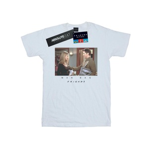 FRIENDS, Man Bag Tshirt Mädchen Weiss 128, 