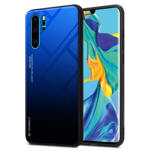 Cadorabo, Hülle für Huawei P30 PRO Zweifarbig, Cadorabo - Hülle für Huawei P30 PRO Zweifarbig, Blau