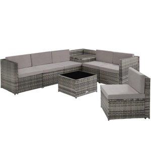 TecTake, Rattan Lounge Verona Rattan Lounge Verona
