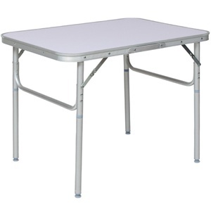 TecTake, Camping Klapptisch Aus Aluminium 75x55x60cm Unisex Grau 60 cm, Tectake - Camping Klapptisch aus Aluminium 75x55x68cm, 60 cm, Grau