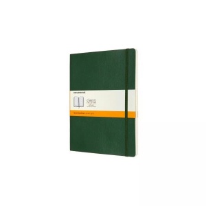 undefined, Moleskine Notizbuch, Xlarge, Liniert, Soft Cover, Myrtengrün, MOLESKINE Notizbuch XL SC 25x19cm 600059 liniert, myrtengrün, 192 S.