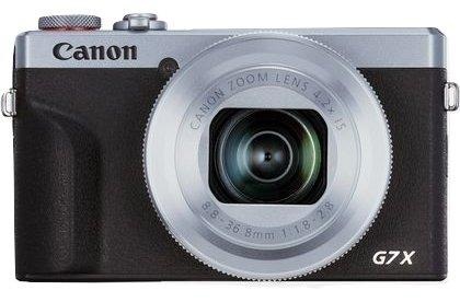Canon, Canon PowerShot G7 X Mark III Silver Kompaktkamera, CANON PowerShot G7 X Mark III - Kompaktkamera Silber