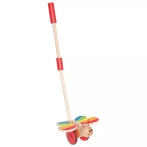 Hape, Hape Schmetterling Schiebespielzeug, Hape Schiebestab »Schmetterling«, Trainiert Fein- und Grobmotorik
