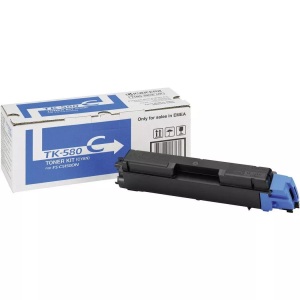 Kyocera, Original Tonerpatrone cyan Kyocera TK-580C, Toner cyan TK-580C