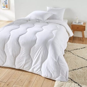 LA REDOUTE INTERIEURS, Ganzjahres-Duvet Ganzjahres-Duvet, La Redoute Intérieurs - Ganzjahresduvet, 240X220CM, Weiss