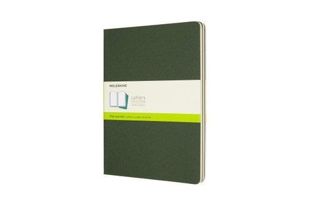 undefined, Moleskine Cahier Xlarge, 3er Set, Blanko, Kartoneinband Myrtengrün, MOLESKINE Cahier XL, 3x, Blanko 855358 Myrtengrün 3 Stück