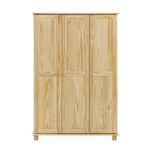 mutoni design, Kleiderschrank Kiefer massiv natur 120x52x178, Kleiderschrank Kiefer massiv natur 120x52x178