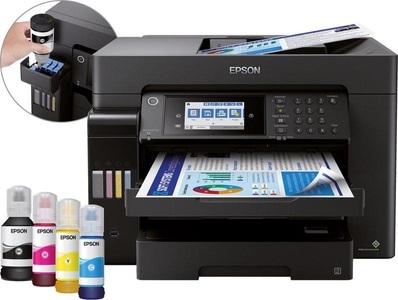 Epson, Epson EcoTank ET-16600 Tintenstrahl-Multifunktionsdrucker A3, A3+ Drucker, Scanner, Kopierer, Fax Tintentank-System,, EcoTank ET-16600, Multifunktionsdrucker