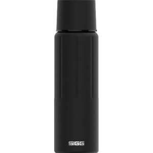 SIGG, SIGG Thermo-Trinkflasche GEMSTONE OBSIDIAN - IBT 0,5l aus Edelstahl in schwarz, Thermo Trinkflasche Gemstone IBT Obsidian 0.5 L