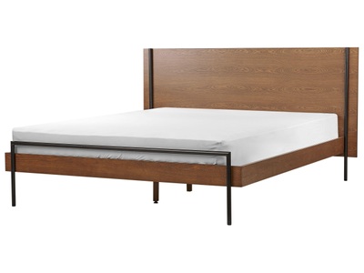 Bett mit Lattenrost aus MDF-Platte Modern LIBERMONT Bett mit Lattenrost aus MDF-Platte Modern LIBERMONT