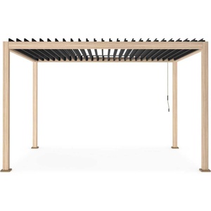 mutoni lifestyle, Gartenpavillon Ocean natur-anthrazit 300x400, Gartenpavillon Ocean natur-anthrazit 300x400