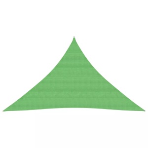 vidaXL, vidaXL Sonnensegel 160 g/m² Hellgrün 3x3x4,2 m HDPE, vidaXL Sonnensegel 160 g/m² Hellgrün 3x3x4,2 m HDPE