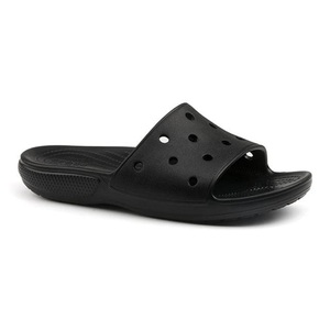 Crocs, Crocs Classic Slide Sandale (Größe 42, 41, Schwarz), Crocs Classic Crocs Slides schwarz 2022 EU 41-42 Freizeit Sandalen