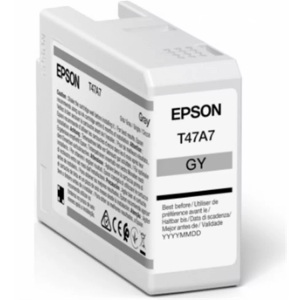 Epson, Epson Tintenpatrone T47A700 gray, Epson Tintenpatrone, grau, SureColor SC-P900, T47A700, (50ml)