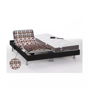 DREAMEA, Matratzen elektrischer Lattenrost Matratzen elektrischer Lattenrost, DREAMEA - Matratzen elektrischer Lattenrost, 70X190CM, Schwarz