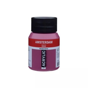 Amsterdam, Amsterdam Acrylfarbe Standard, Talens Acrylfarbe Amsterdam, permanent rot violett, 17725672, (500ml)