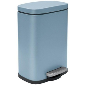 Spirella, Kosmetik-Abfalleimer »AKIRA«, Mülleimer mit Absenkautomatik, 5L, Spirella Akira Treteimer 5l Blau