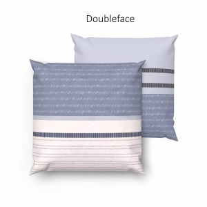 Lotus Bettwaren - Kopfkissenbezug Flanell Elif, 65x65cm, Blau