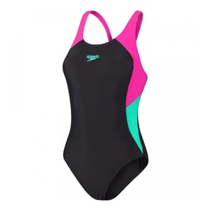 SPEEDO, Colourblock Splice Muscleback Damen Badeanzug, 