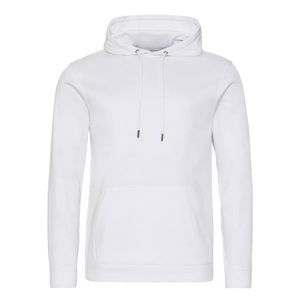Awdis, AWDIS Kapuzenpullover »Unisex Polyester Sport«, AWDis - Polyester Sports Hoodie, für Damen, Weiss, Größe M