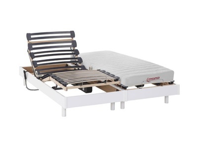 DREAMEA, Matratzen elektrischer Lattenrost 2erSet Latex TYNDARE OKINMotoren Matratzen elektrischer Lattenrost 2erSet Latex TYNDARE OKINMotoren, 