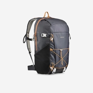 QUECHUA, Wanderrucksack Naturwandern Nh100 Arpenaz 30l Schwarz Unisex Schwarz, 