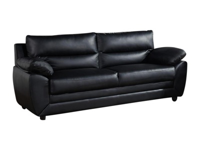 Vente-unique, Sofa 3Sitzer Kunstleder MANOA Sofa 3Sitzer Kunstleder MANOA, Vente-unique - Sofa 3Sitzer Kunstleder MANOA, One Size, Schwarz