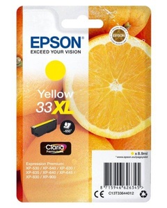 Epson, Epson C13T33644010 - Tintenpatrone, Epson Tintenpatrone, gelb, T336440, (650 Seiten)