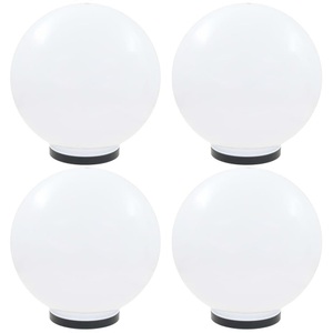 vidaXL, vidaXL LED-Gartenleuchten 4 Stk. Kugelförmig 40 cm PMMA, vidaXL LED-Gartenleuchten 4 Stk. Kugelförmig 40 cm PMMA